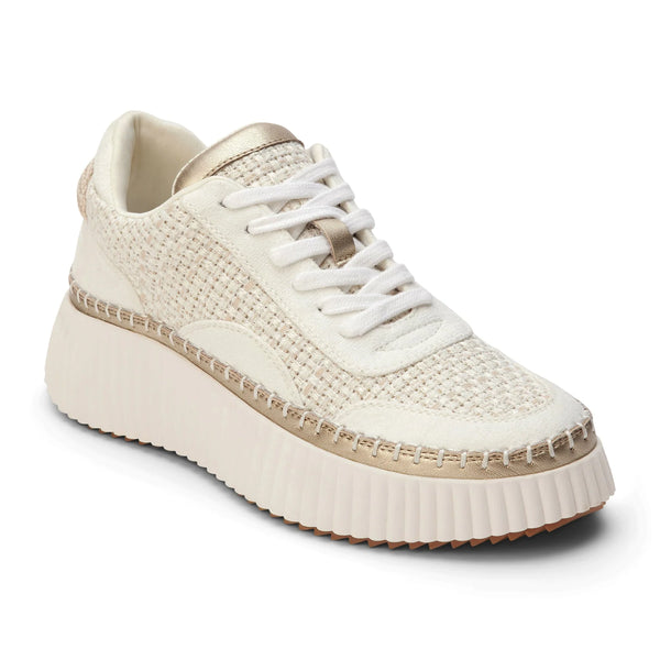 matisse tan and white woven sneaker