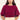 Mink Pink Alva Fluffy Cropped Sweater Wine