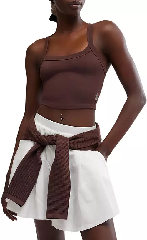 Free People All Clear Cami Cocoa