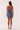 Deena Mini Dress-Sterling Blue