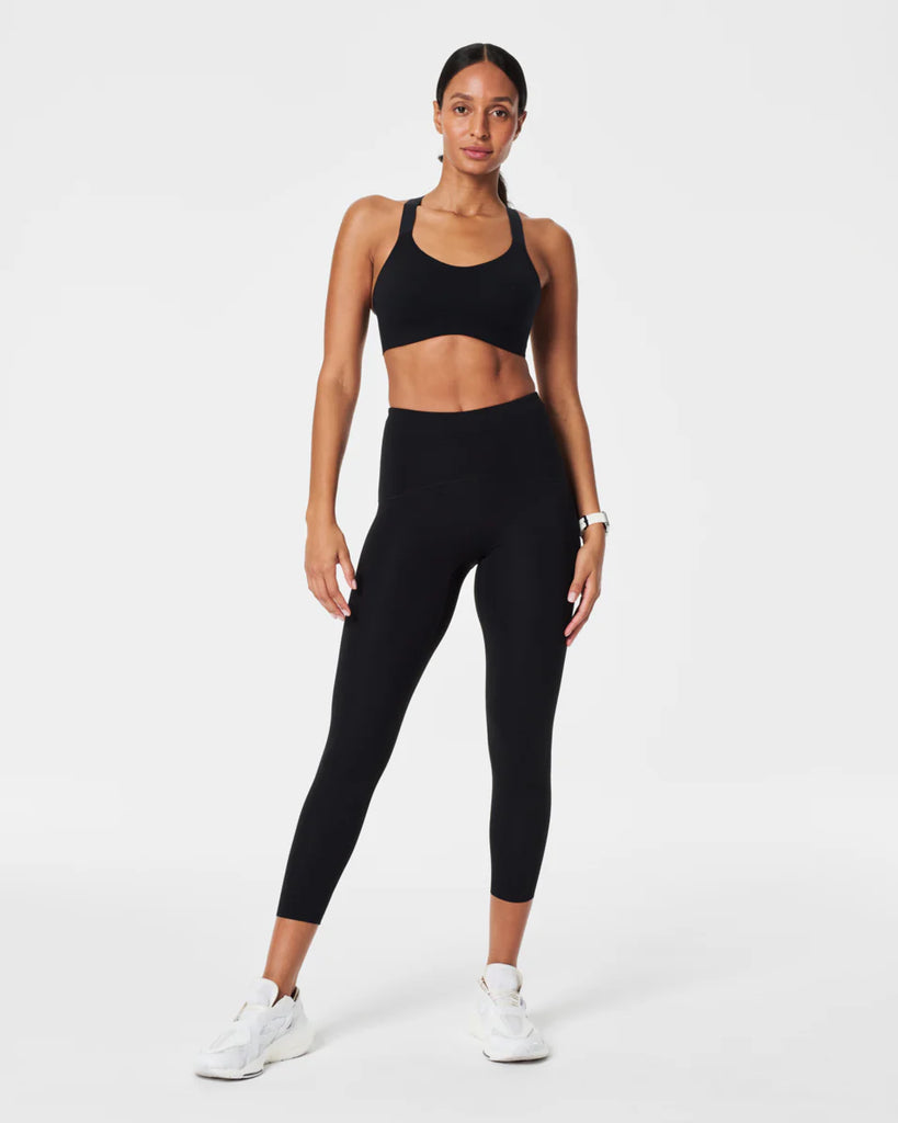 spanx booty boost 7/8 leggings black