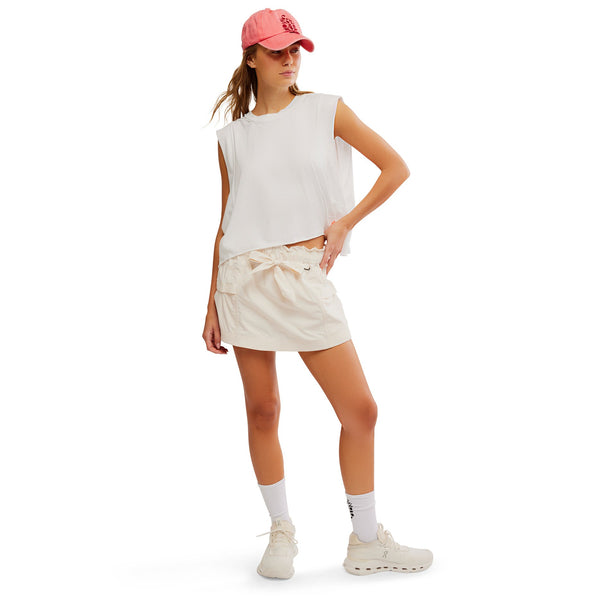 Free People In The Wild Skort-Ivory