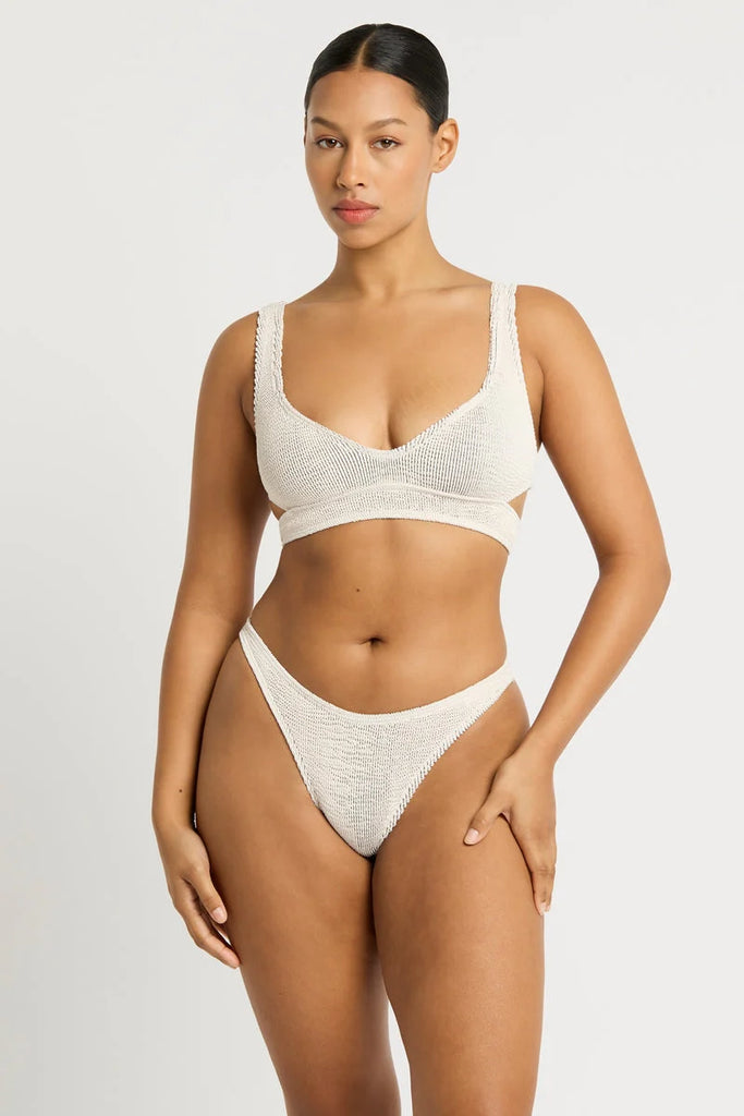 bond-eye Nino crop top coconut milk