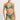 bond eye ring Ingrid triangle top teal lurex