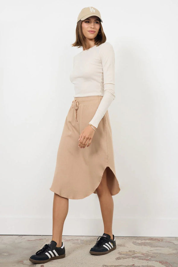 la amde brenna skirt sand