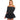 Charlize Mini Dress- Black