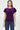 Dear John Vanessia Short Sleeve Top Velvet Fig
