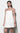 Greylin Daisy Embroidered Popover Mini Dress White