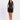 En Saison Gia Wrapped Mini Dress - Navy