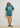Favorite Daughter Cropped Collegiate Sweatshirt/Emerald