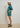 Favorite Daughter Cropped Collegiate Sweatshirt/Emerald