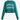 Favorite Daughter Cropped Collegiate Sweatshirt/Emerald