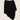 Favorite Daughter Script Logo Poncho-Black