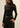 For The Girls Top-Black