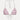 Frankies Bikinis Ari Satin Top-Pink Stripe