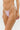 Frankies Bikinis Tia Satin Bottom-Pink Stripe