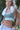 Free People Go To Stripe Bra-Frosty Combo