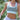 Free People Go To Stripe Bra-Frosty Combo