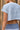 Printed Hot Shot Crop Tee-Slate/White
