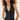 Free People Ramona Halter-Black Combo