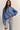 Free People Celeste Quarter Zip-Bluebell