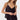 greylin Randal strappy pleated cami top black