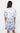 Nanci Popover Dress-Ivory/Blue