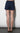 Camden High Waist Shorts-Navy