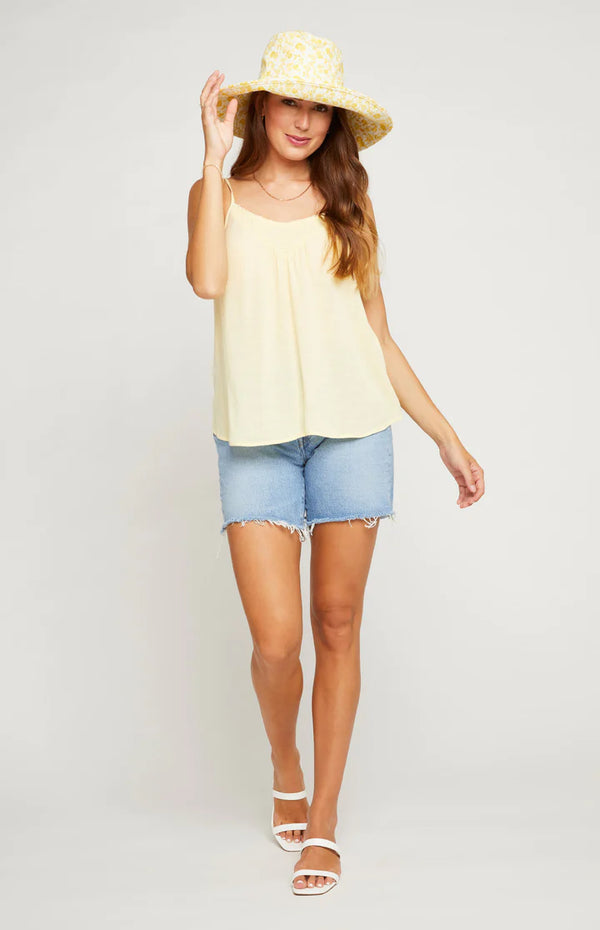 gentle fawn kahlo top yellow