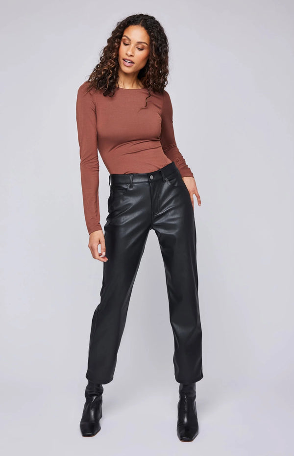 gentle fawn nadira top cognac