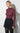 Greylin Astra High Neck Sheer Knit - Wine