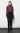 Greylin Astra High Neck Sheer Knit - Wine