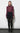 Greylin Astra High Neck Sheer Knit - Wine