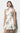 Greylin Madeline Embroidery Floral Mini Dress-Ivory/Blk