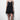 Greylin Natalie Hanky Lace Hem Skirt-Black