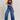 hidden jeans nori dark wash wide leg trouser