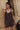 Free People Hot Shot Mini Dress - Chocolate Brown