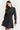 En Saison Tricia Mini Shirt Dress Black and Ivory