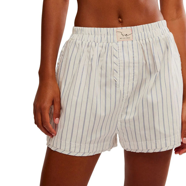 Day to Day Boxer Short Ivory Stripe Combo