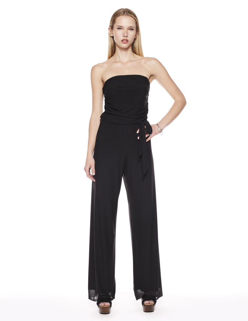 viereck Japan jumpsuit black mesh