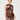 Line and Dot Sherilyn Top- Brown Multi