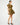 Line and Dot Hamish Mini Dress-Mocha