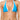 LSPACE Mac Top Electric Blue Cream