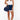Show Me Your Mumu All Night Skort Navy and White