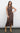 Marli Ruched Tie Front Midi Dress Leopard
