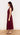 Mink Pink Lola Wrap Midi Dress-Burgundy