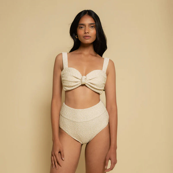 montce oat texture hayden bikini top