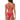 maaji apple red splendor regular rise thin side bikini bottom
