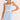mink pink pandora contrast mini dress blue