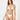 Lspace Lindsay Bikini Top Ribbed White